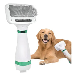 Peine secadora eléctrico para mascotas